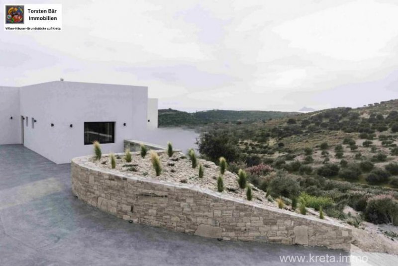 Kamilari Kreta, Kamilari Villa 160m² Wfl. Meer- und Bergblick priv. Pool Haus kaufen